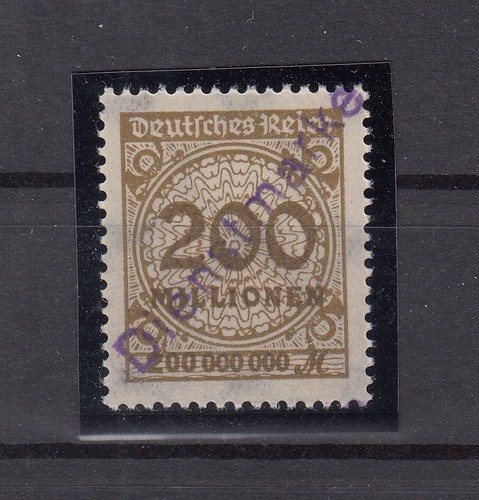 EP23202 / DEUTSCHLAND REICH - OFFIZIELLES MECKLENBURGISCHES OVPT - MI # D34 POSTFRISCH MNH SIGNIERT