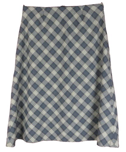 SK15514- VALERIE STEVENS Womens Polyester Rayon Maxi Skirt Solid Plaid 20W Plus