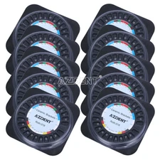 Dental Orthodontic Ceramic Brackets Roth/MBT 018/022 Mesh Base Hooks 345 AZDENT 