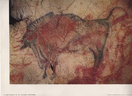 Cave of Altamira & Paleolithic Cave Art four 19x25cm prints - Picture 3 of 5