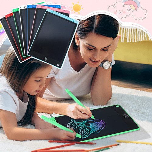 Electronic Digital LCD Writing Tablet Drawing Board Graphics Kids Gifts Toys UK