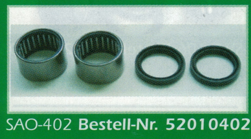 Roulements bras oscillant SAO-402 Kawasaki GPZ 250 pour balade