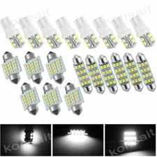 20PCS LED Interior Lights Bulbs Kit Car Trunk Dome License Plate Lamps T10 31 mm