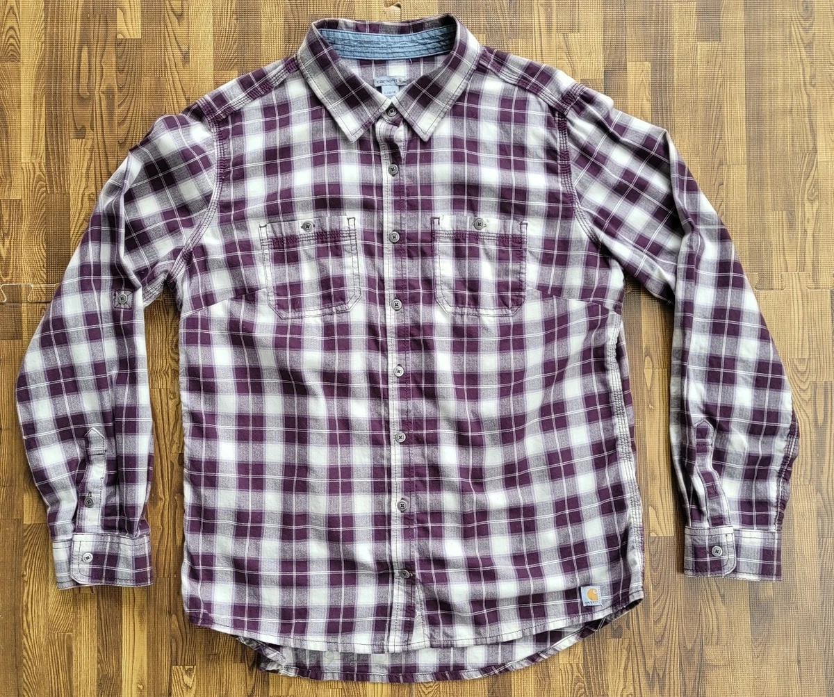 Carhartt women's plaid flannel shirts best sale