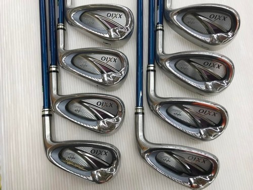 Ladies Dunlop Golf Clubs Irons XXIO 8 RH Iron Set Women A -Flex 5-9 Pw Aw Sw 8pc