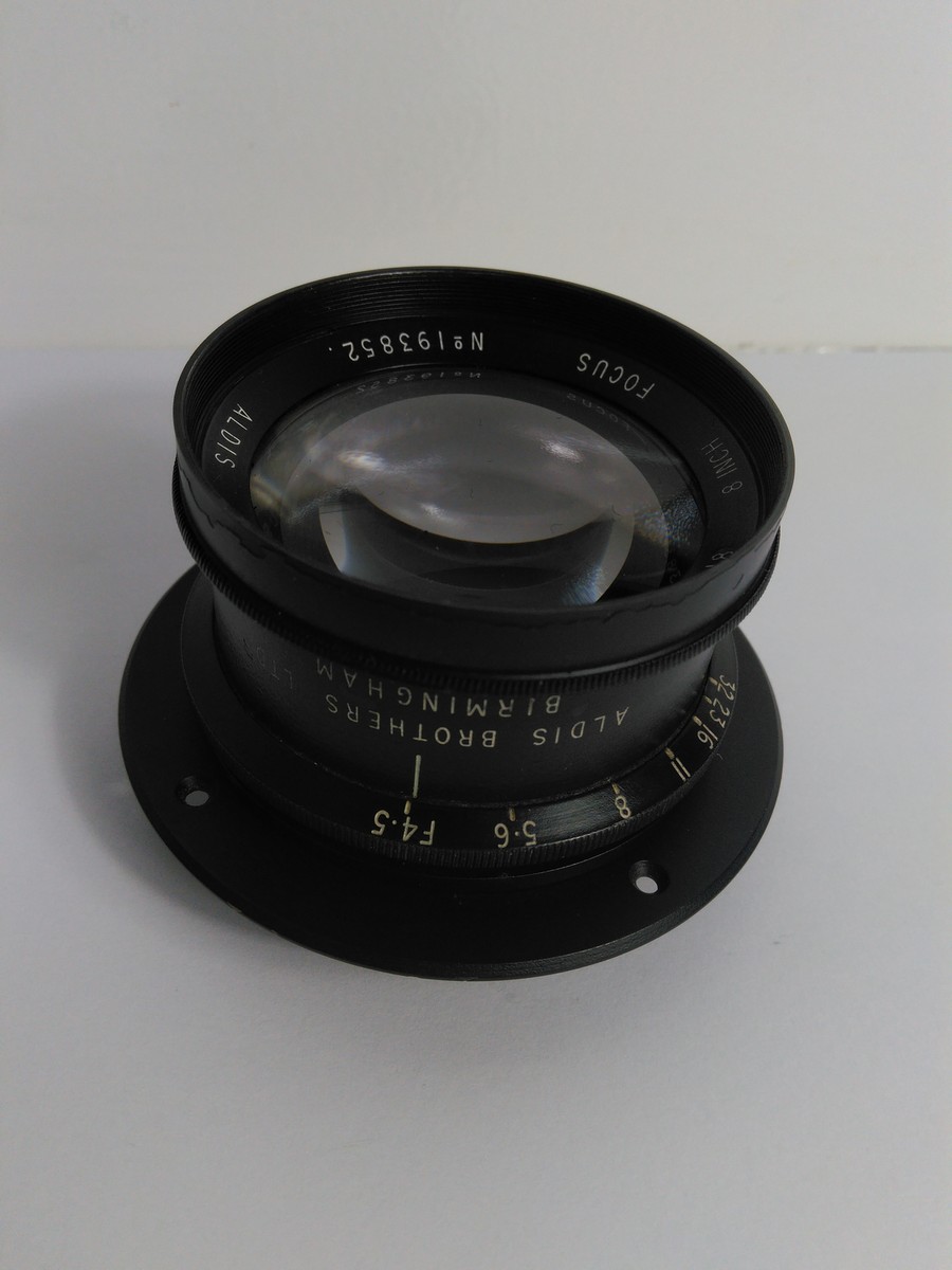 その他 ALDIS BROTHERS BIRMINGAM 8 Inch f4.5 Aldis Anastigmat 8inch f4.5 (No.18) Large Format Lens