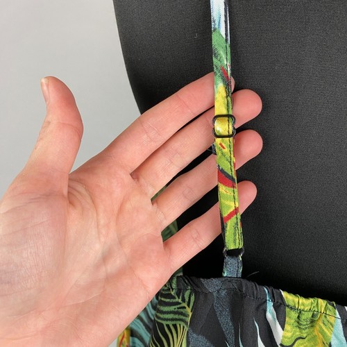 Shein Tropical Print Dress Womens L US 8 / 10 Sleeveless Summer Vacation AU - Picture 9 of 17