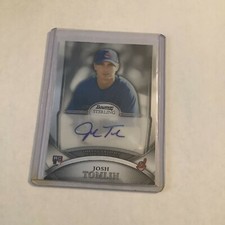 F100785  2010 Bowman Sterling Rookie Autographs #43 Josh Tomlin INDIANS