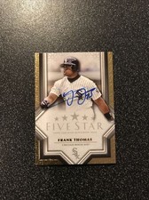 2023 Topps Five Star Frank Thomas Auto Autograph #FSA-THO White Sox