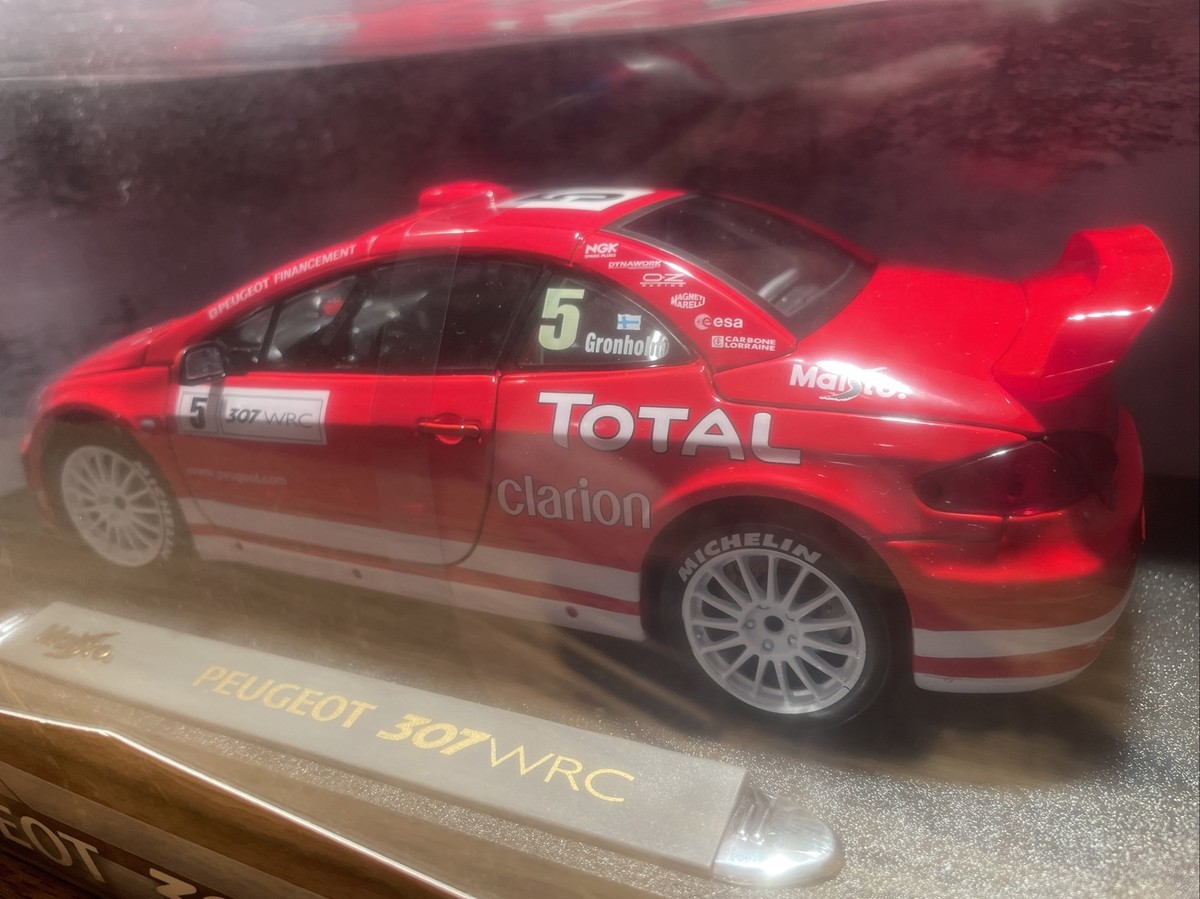 Maisto 1:18 Peugeot 307 WRC Rally Car | eBay