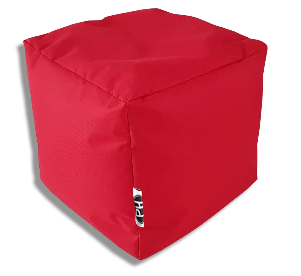 Patchhome Sitzhocker Sitzwürfel Sitzbank Hocker Sitzsack Kissen Würfelhocker! - Bild 4 von 4