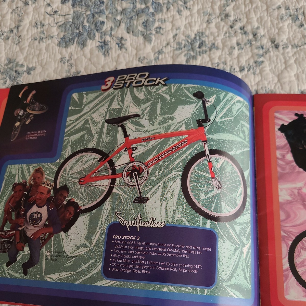 1998 Schwinn BMX CATALOG Brochure Pro Stock Superstock