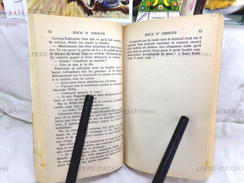 L'IMPLACABLE N°13, ROCK' N' DROGUE, R. SAPIR, W. MURPHY, ÉDITIONS PLON, 1979 - Picture 9 of 15