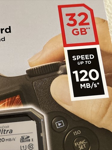 SanDisk 32GB Ultra SDHC UHS-I Memory Card - 120MB/s C10 U1 Full HD SD Card - Picture 4 of 5