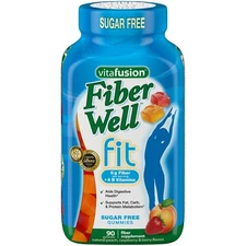 Vitafusion Fiber Well Fit Gummies Supplement, 90 Count..+
