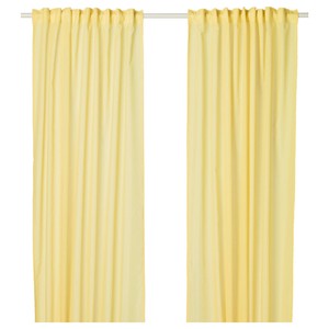 Ikea Vivan 1 Pair Curtains Yellow White Fl Turquise Brand New Ebay Image Is Loading Ikea Vivan 1 Pair Curtains Yellow White Fl