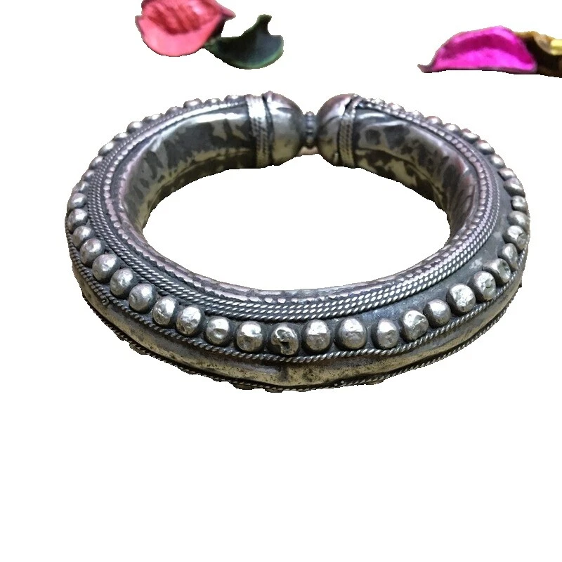 Pulsera Blanca de antigüedades de Asia