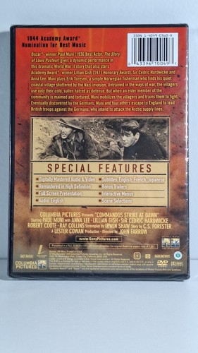 Commandos Strike At Dawn Dvd 2003 NEW* - Bild 2 von 11