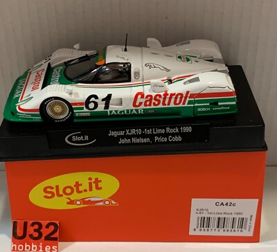Slot Car slot.it CA42C Jaguar XJR10 #1 1° Lime Rock 1990 Castrol J.Nielsen