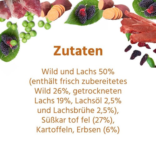 Adult Trockenfutter mit Wild, getreidefrei, glutenfrei, hypoallergen - Bild 5 von 8