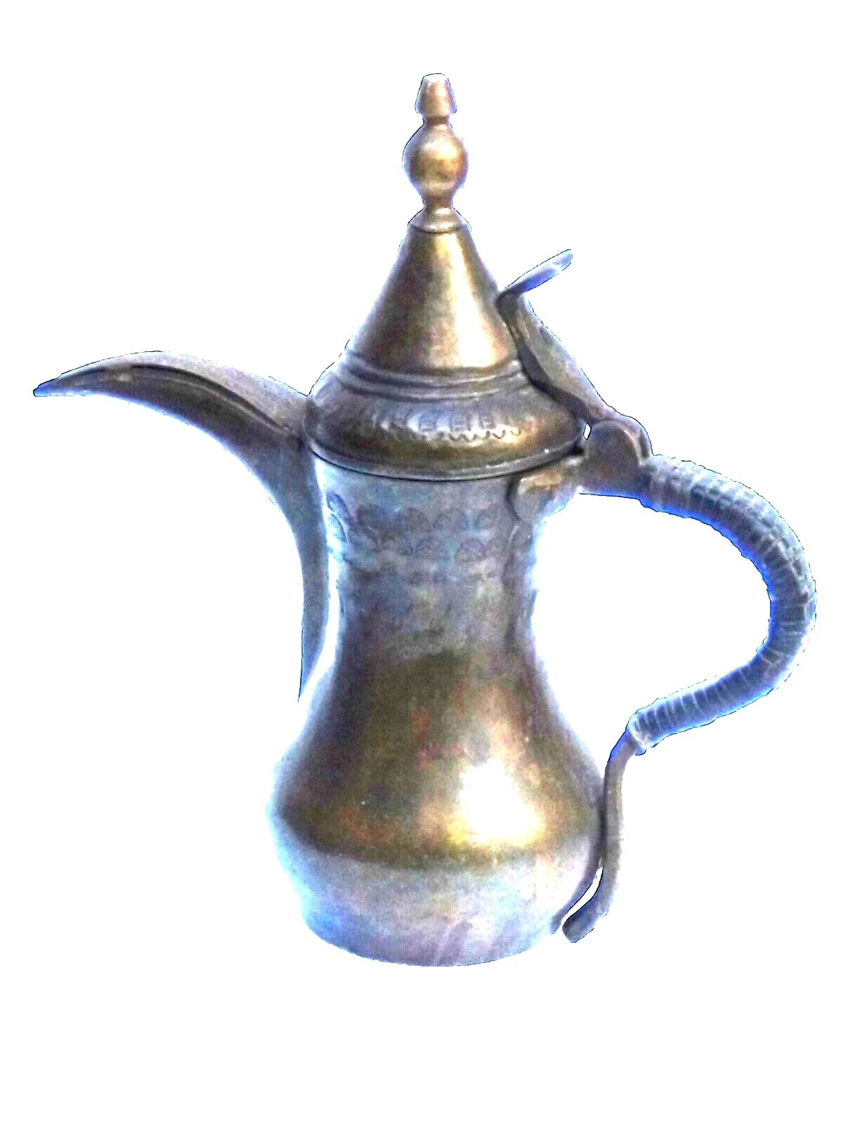 Olla Negro Latón antigüedades de Asia