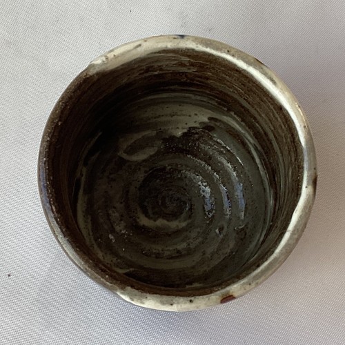 Vintage Japanese Handmade Ceramic Pottery Cup, Marked, (See Condition) - Picture 7 of 9