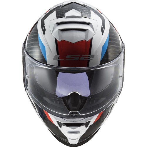 LS2 Motorcycle Helmet Storm II 2 FF800 Racer - Integral Touring Crash - Picture 9 of 9