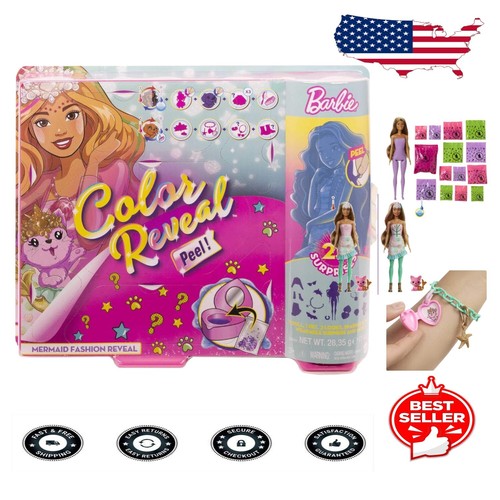 Fantasy Mermaid Reveal Doll with 25 Surprises, Outfits & Interactive Accessories