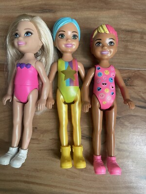 Mattel Barbie Club Chelsea Dolls #lot9