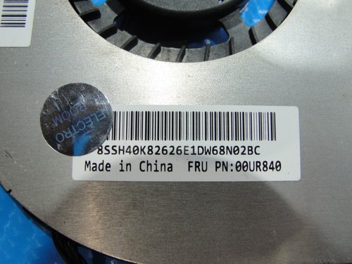 Lenovo ThinkPad T560 15.6" Genuino CPU Ventilador de Enfriamiento con Disipador de Calor 00UR840 - Imagen 3 de 4