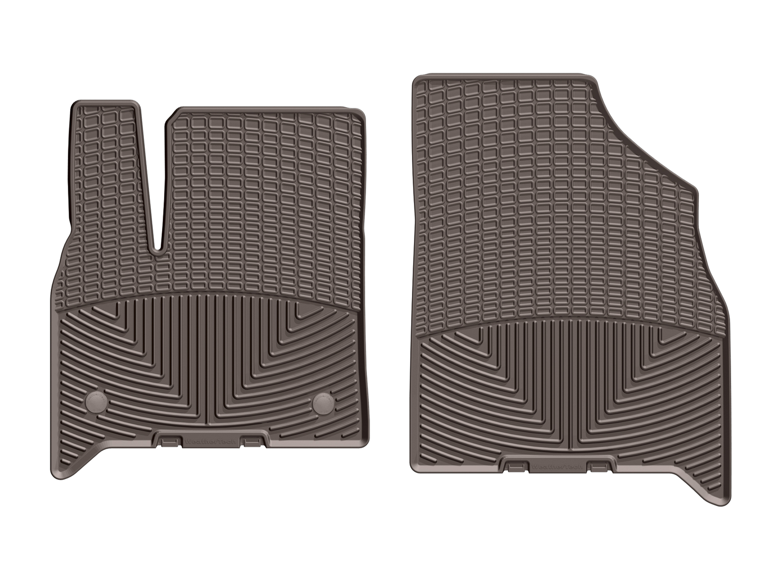 WeatherTech AllWeather Floor Mats for 20182023 Chevy Traverse Cocoa