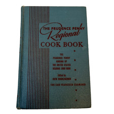 The Prudence Penny Regional Cookbook The San Francisco Examiner Hardcover 1957