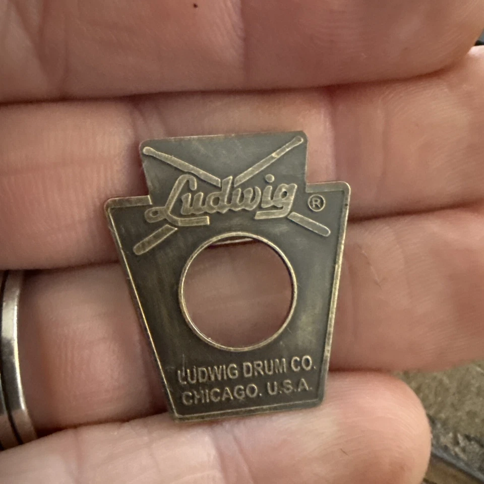 Extreme Age - Insignia de batería Ludwig Keystone - Repro Foto 2 de 4