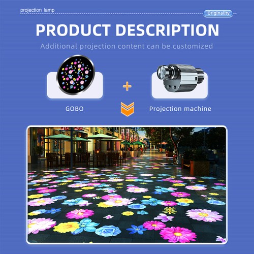 15W-600W Custom Dynamic Projection Waterproof Advertising LED Gobo Projector - Picture 23 of 46