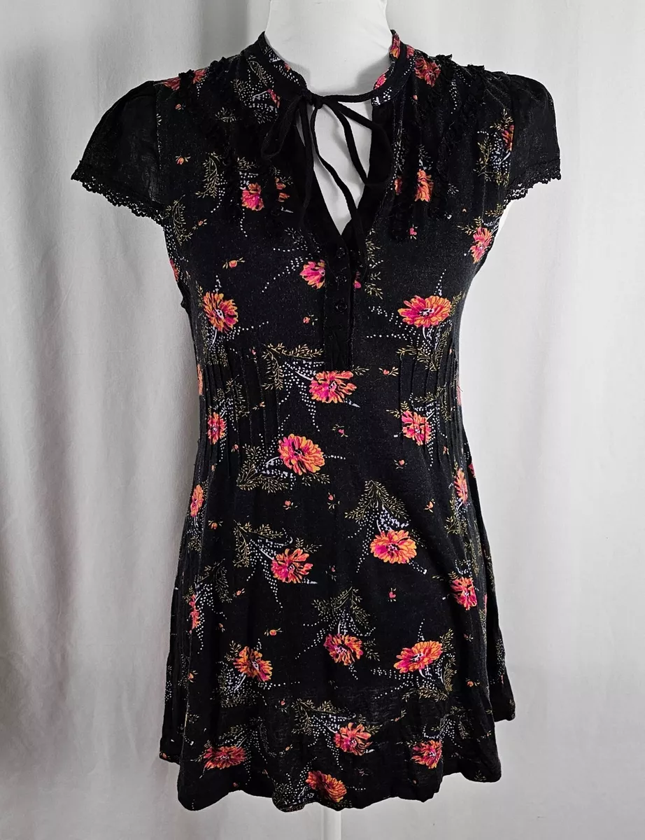 Viscose Top W/sheer Back
