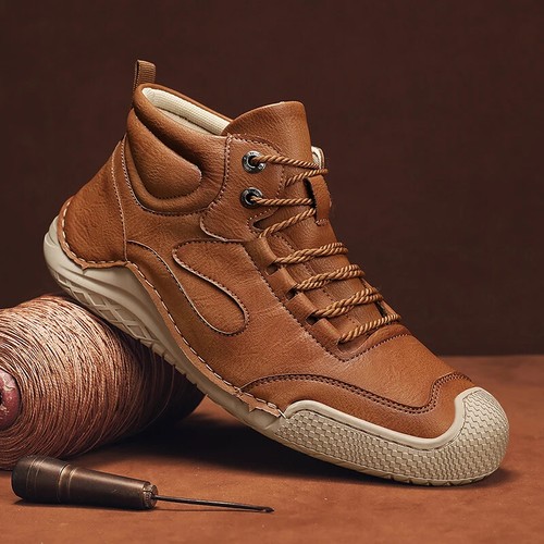 Men's Ankle Boots Winter Plush Warm Shoes Outdoor Non-slip Work Boots - Bild 9 von 24