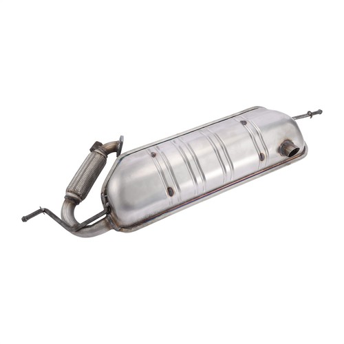 Stainless Exhaust Rear Silencer Muffler W/Gaskets For Smart Fortwo 1.0L 08-2015 - Picture 4 of 12