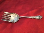 Watson Sterling Silver 8” Serving Fork~ Princess Pattern c 1900~ No Monogram