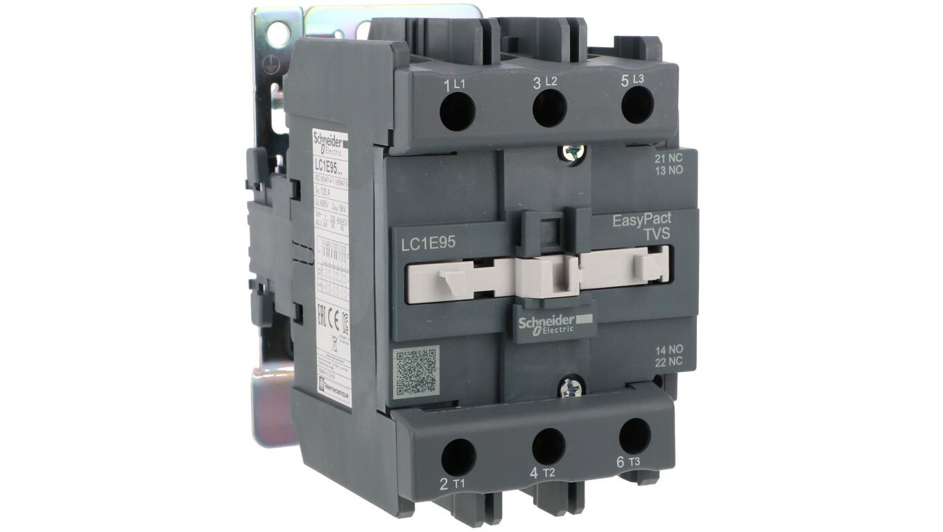TVS contactor 3P 95A AC3 45kW 230V AC 1Z 1R LC1E95P7 /T2UK