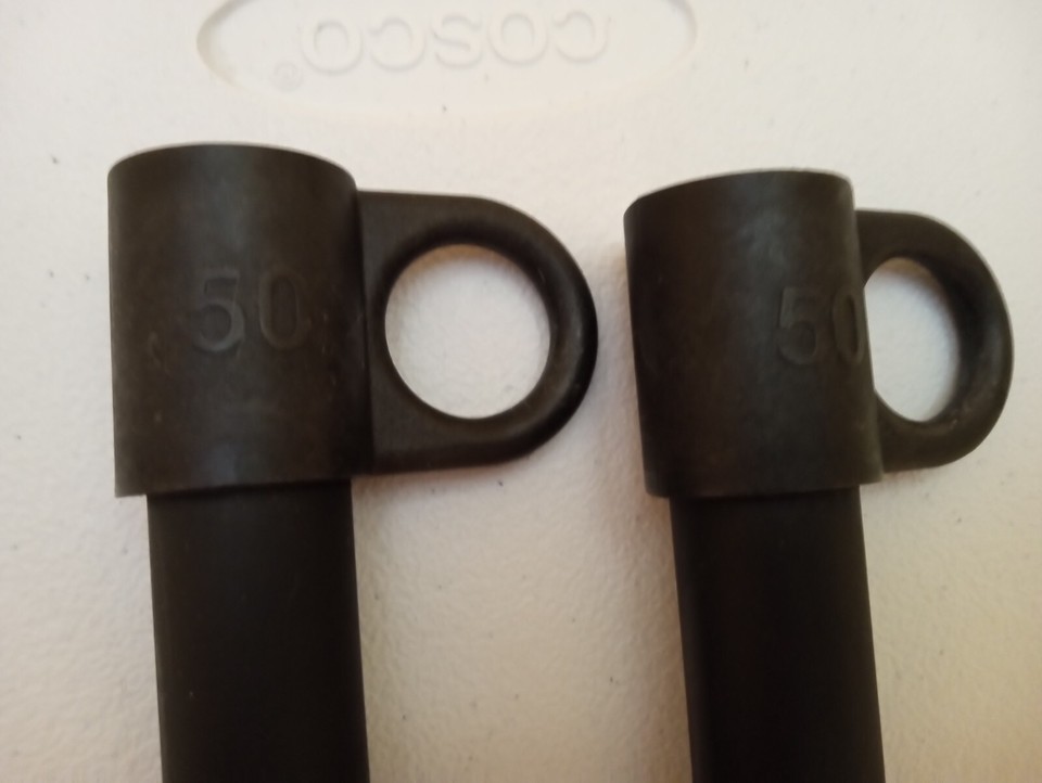 Bowflex 50 Pound Power Rods Include 2 each 50 Tension Bars with