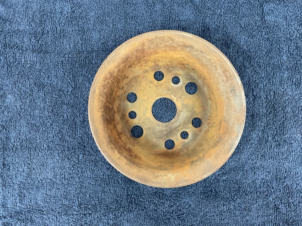 Polea cigüeñal Chevy bloque pequeño BONITA 283 327 Corvette Camaro Chevelle Nova Foto 2 de 4