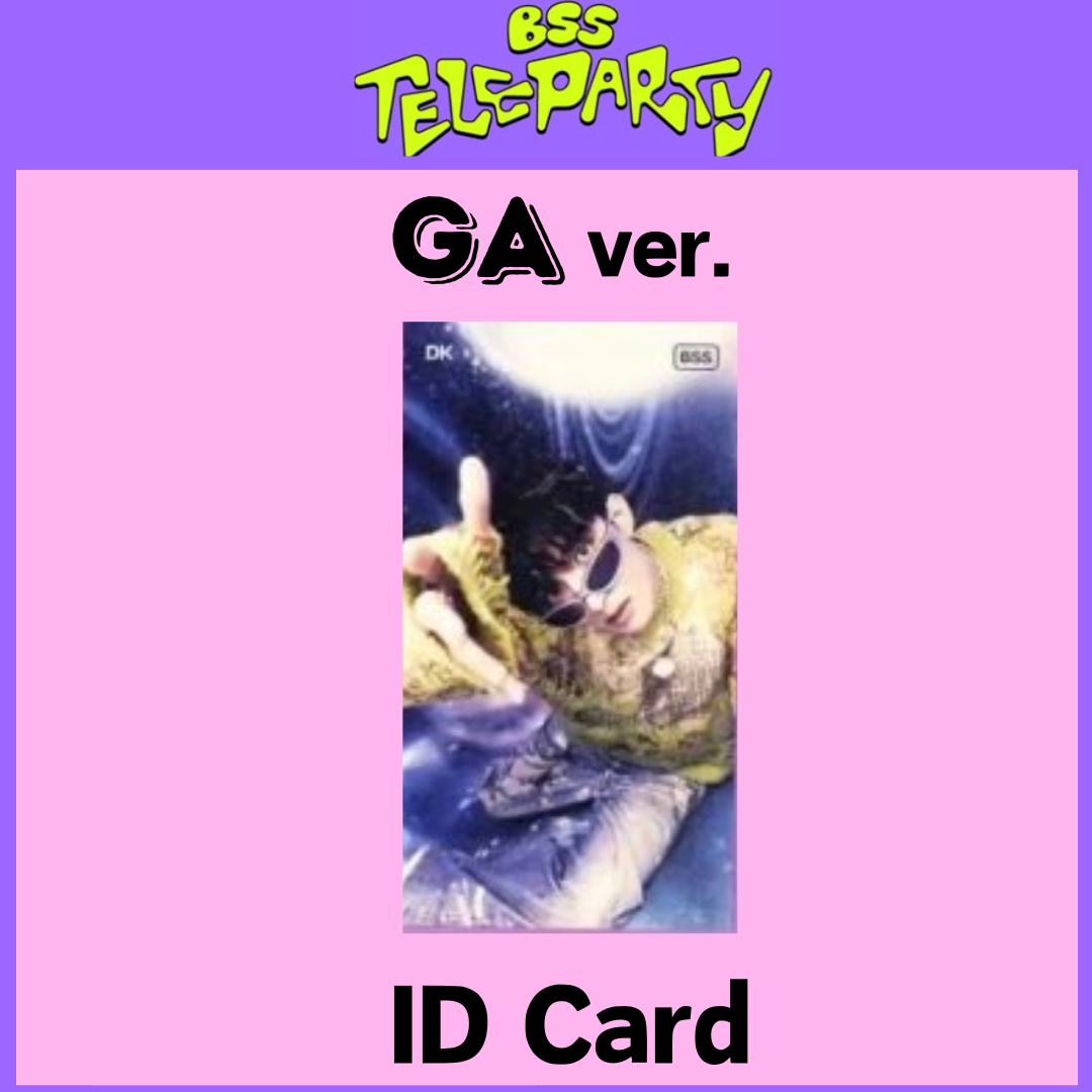 BSS 2nd Single Album ' TELEPARTY ' JAPAN POB Photo Card BSS 2nd Single Album ' TELEPARTY ' JAPAN POB Photo Card