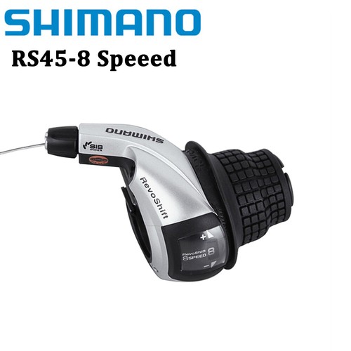 Shimano RevoShift SL-RS45 3/7/8 Speed MTB Bike Twist Grip Shifter Lever RS41 - Picture 4 of 17