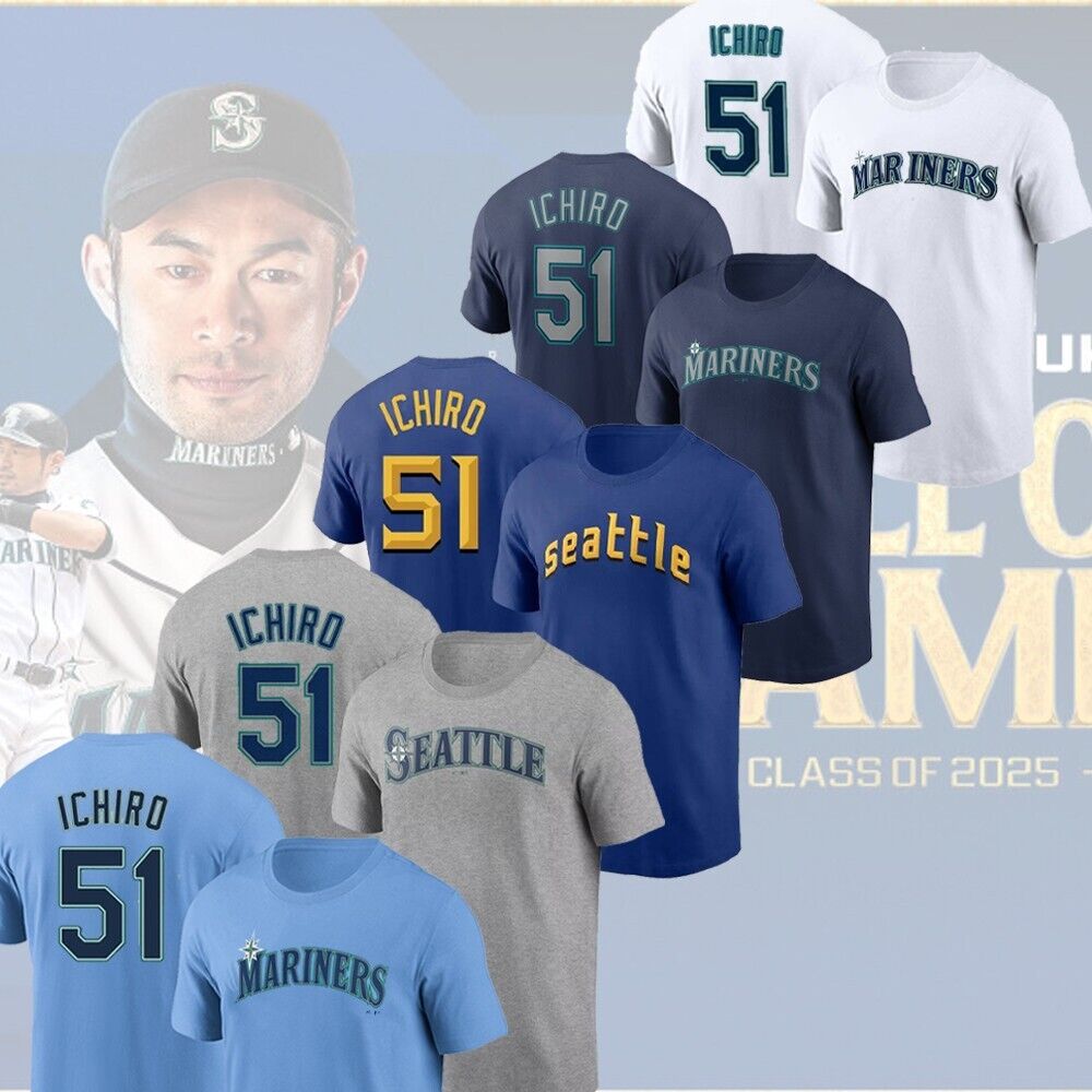 HOT NEW - Ichiro Suzuki Seattle Mariners 2025 National HOT NEW - Ichiro Suzuki Seattle Mariners 2025 National
