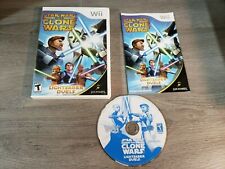 Star Wars: The Clone Wars Lightsaber Duels - Nintendo Wii - Complete FREE SHIPP