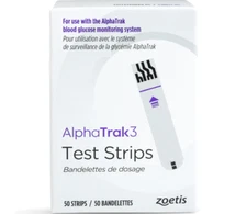 Alphatrak 3 Test Strips for Use with AT3 Blood Glucose Monitoring System for Cat