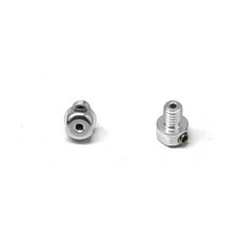 nov Gear Finish Bolt / Silver - novdesign Aluminum gear finish bolt for Brompton