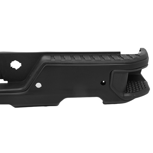 For 2019-2023 Chevy Silverado Sierra Rear Bumper Assembly w/ Exhuast & Park Hole - Picture 9 of 13