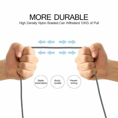 1M USB Typ-C Kabel USB-C Schnell Ladekabel für Samsung Galaxy Huawei Vivo Xiaomi - Zdjęcie 5 z 15