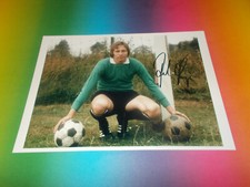 Rudi Kargus DFB HSV signed autographed autograph on 20x28 photo